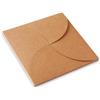 Selfpackaging Scatola per inviti. Cartoncino kraft. Set da 50 unità. Serve anche per CD - M
