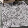 Mazovia Tappeto Salotto Moderno Pelo Corto - Classico Tappeti Soggiorno Originali - Tappeti Camera da Letto - Tappeti Salotto Motivo di Fulmini Grigio 200x300cm