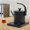 GIDRLL Bollitore elettrico a collo di cigno in acciaio inox con regolazione della temperatura 40-100°C, 1L elettrico Gooseneck Kettle con riscaldamento rapido, funzione di mantenimento al caldo, display