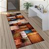 QQrunner Tappeto passatoia antiscivolo 90 x 160 cm tappeto cucina patchwork lavabile al metro camera da letto corridoio lungo lunghezza regolabile 60/70/80/90/100/110/120 cm larghezza