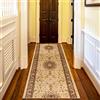 Mazovia Tappeto per Corridoio - Passatoia Corridoio Orientale - Tapis Salon, Chambre, Cuisine e Corridoio - Certifié Oeko-Tex - Tapis de Couloir au Metre - Beige - 80x300 cm