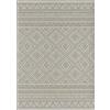 the carpet Calgary - tappeto per interni robusto e facile da pulire, ideale per soggiorno, cucina o sala da pranzo, adatto anche per esterni - resistente alle intemperie - Beige-diamante, 120 x 160 cm