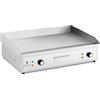Royal Catering Piastra elettrica professionale 727 x 420 mm 2 4 400 W Da appoggiare Piastra di cottura per ristorante Commerciale per barbecue, snack bar, Esterno