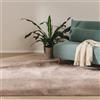 benuta Basic Tappeto salotto Furry - Talpa 200x290 cm - Soffice salotto - Retro antiscivolo - Lavabile - Compatibile con riscaldamento pavimento