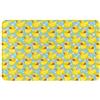 VOSERY Tappeto da bagno a forma di paperella divertente, 76 x 50 cm, morbido, assorbente, antiscivolo, lavabile in lavatrice, tappetino da bagno per doccia