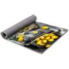 HomeLife Tappeto Cucina Antiscivolo Lavabile Made in Italy | Tappeto Passatoia al Metro PVC e Cotone con Stampa Colorata | Tappeto Cucina 280 cm in Vinile, Moderno e Decorativo Fantasia di Limoni