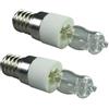 PFHSKLCWY Lampadina Luce for forno sicura 50W Resistente alle alte temperature Forno da 500 gradi Asciugatrice Forno a microonde Lampadina Lampada al sale E14 Lampadina Luce a vapore Illuminazione(2pcs 50W 220