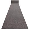 rugsx Zerbino antiscivolo MAGNUS 1951 Zigzag Copertura della porta - all'esterno, all'interno, blocca la polvere, beige 100x350 cm