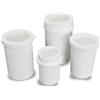 Arting Crogiolo in ceramica resistente alle alte temperature ad alta purezza da 1 kg per fusione ad alta temperatura fino a 1800 ℃