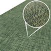 ANRO Tappeto passatoia per interni ed esterni, impermeabile, adatto anche per balcone e terrazza, corridoio, resistente alle intemperie, verde, lavabile, 140 x 67 cm