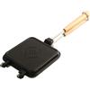 EffiFish Sandwich Maker - Waffle in ghisa e padella calda, design su entrambi i lati e manici isolati per la cucina domestica e la colazione