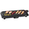 WËASY STO52 - Piastra grill elettrica, Piastra elettrica da tavolo anti-aderente, Piastra per teppanyaki, superficie grill da 52 x 27 cm, Termostato regolabile e vaschetta raccoglitrice, 2000W