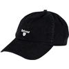 Barbour Uomo Cappellino Sportivo A Cascata, Black, One Size