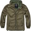Brandit Summer Windbreaker Frontzip, Ripstop, Giacca a vento,