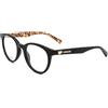 Moschino Montatura Love Moschino MOL518 807 BLACK 49/21/ WOMAN