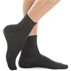 MERITEX Calze Donna Corte a Coste in Caldo Cotone - 6 Paia Taglia Unica, Morbide, Confortevoli e Resistenti, Punta e Tallone Rinforzati, Polsino Morbido