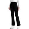 DUWEIKE Pantaloni da Golf da Donna, Pantaloni Invernali in Pile Caldo Svasati, Pantaloni da Jogging Elasticizzati da Lavoro,Nero,M