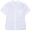 Mayoral Camicia m/c c/Coreana per Bambini e Ragazzi Bianco 3 Anni (98cm)