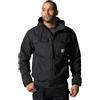 Carhartt Full Swing Loose Fit Washed Duck Insulated Active Jac, Nero, L Uomo