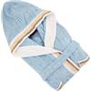 Gabel Accappatoio Neonato Spugna Cotone Pongo Baby (Ceruleo, XM 3-4 Anni)
