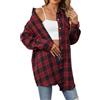 NZYIHAO Camicia da donna classica a quadri, a maniche lunghe, con bottoni, a maniche lunghe, maglione di grandi dimensioni, leggera, a tunica lunga, per costume tradizionale Oktoberfest, #05 Giallo, s
