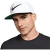 Nike FV5522-010 - Berretto sportivo con logo Swoosh, taglia M/L, colore: bianco, bianco, Medium