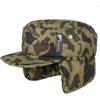 Generico Cappello Piumino Armycap con copriorecchie Uomo - Berretto Idrorepellente Foderato (IT, Numero, 58, Mimetico)