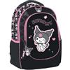 Maricart Zaino Scuola Elementare per Bambini 32x21x42 cm Zainetto da Bambino o Bambina con 2 Compartimenti e Chiusura a Zip - realizzato per KUROMI