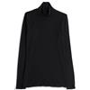 Cotonella GD283 Maglia Donna Lupetto Manica Lunga in Modal e Cashmere - Dolcevita Ultralight Morbido e Traspirante - Blu, 4/L