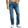 Coveri Jeans Uomo Slim Fit Elasticizzati Denim 5 Tasche 46 48 50 52 54 56 58 (IT, Numero, 50, Regular, Regular, Denim)