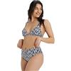ARENA All Over - Bikini da donna con scollo all'americana, alla moda, due pezzi, per spiaggia e piscina, Multicolore, S