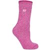 HEAT HOLDERS - Donna Caldi Inverno Termici Lana Merinos Calzini (37/42, Pink (Merino))