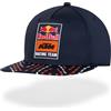 Red Bull KTM Racing Team Twist Flat Cap, Unisex Taglia unica, blu e blu.
