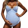 RYTEJFES Bikini Premaman Costume Bagno Premaman Mutande Copri Pancia Spalline per da Donna Intero Costumi Modellante Piscina Salopette Interi Nero Abbigliamento con Ferretto Vestiti Non Imbottito XXL Abito