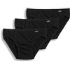 Jockey Men's Underwear Elance Bikini - 3 Pack, Black, M