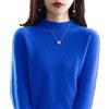 Generic Maglioni in cashmere da donna, 100% cashmere, a maniche lunghe, girocollo, morbido, caldo, lavorato a maglia, maglione in cashmere, Rosso acceso, M