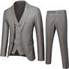 Meaunzyl Abiti da Uomo Cerimonia Completi 3 Pezzi Regular Fit Abiti Formale in Puro Colore Vestito con Bottoni Giacca E Pantaloni Manica Lunga Abito da Lavoro Classici Giacca per Matrimonio E Lavoro