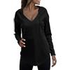 CXKOLD Maglione Natale Abito Natale Donna Pigiama Seta Abbigliamento Donna Firmato Natalizio Felpa Donna Felpa Giacca Invernale Bambina Giacca Donna Nero Casacca Donna Lavoro