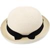 GALPADA 2 Pz Cappello di Paglia Estivo da Donna Cappelli da Sole Uomini Cappelli di Paglia per Cappello da Sole Floscio da Donna Cappello da Spiaggia in Paglia Cupola Bianca Uomo Pala