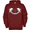 Settantallora Felpa Unisex con Cappuccio Torino Cuore Granata - Cotone Felpato Caldo Garzato - Maglia Invernale Morbida per Uomo e Donna, Tifosi e Tempo Libero (XXL)
