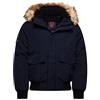 Superdry Everest Bomber Giacca Uomo, Nero (Jet Black), X-Large