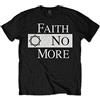 Rock Off officially licensed products Faith No More Fnmts02mb04 T-Shirt, Nero, XL Unisex-Adulto
