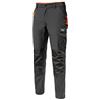 LOGICA PROFESSIONAL Pantalone da Lavoro Tecnico 4 Stagioni Super Stretch Traspirante Idrorepellente 90% Poliammide 10% Spandex 250gr CICLONE6 - M, Grigio-Arancio