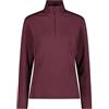 CMP Maglia da donna in pile e funzionale, Prugna, 44