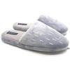 Generic de Fonseca Pantofole Invernali da Donna con Plantare Imbottito, Morbide ed Eleganti, Suola Antiscivolo in Gomma e Tomaia in Microfibra, semplicità e Comfort - MOD. Roma Topi W817 (Grigio, 38/39)