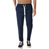 Ciabalù Pantalaccio Uomo Elegante Leggero Pantalone in Cotone Made in Italy (XL, Blu)