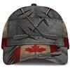 456 Cappello Piatto Bandiera Dell'Hockey Canada Trucker Cappellino per All'Aperto Normale Baseball cap Regolabile Outdoor Berretto Sport