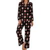 Naispanda Set Pigiama Donna Personalizzato con Foto del Viso - Set di Pigiami da Donna Personalizzati Pjs per la Notte Size - M