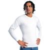 Leable 2 Magliette Manica Lunga Intimo Uomo Lana Cotone,Prodotto Italiano,Colore Bianco,Taglie dalla M alla Taglia Forte 5XL, magliette termiche invernali. (IT, Testo, L, Regular, Regular, COPPIA BIANCO)