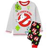 Ghostbusters Pigiama Boys Bambini Mostri Grigio T-Shirt T-Shirt Pjs 9-10 Anni